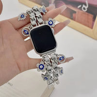 Denim Chain Charm Band Compatible with Apple Watch - image 5