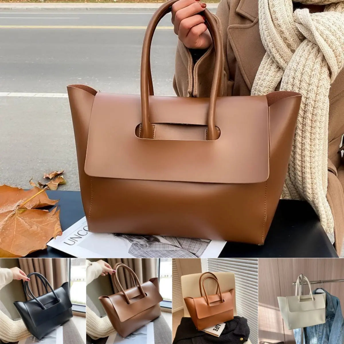 Bolso de Hombro de Gran Capacidad - image 1