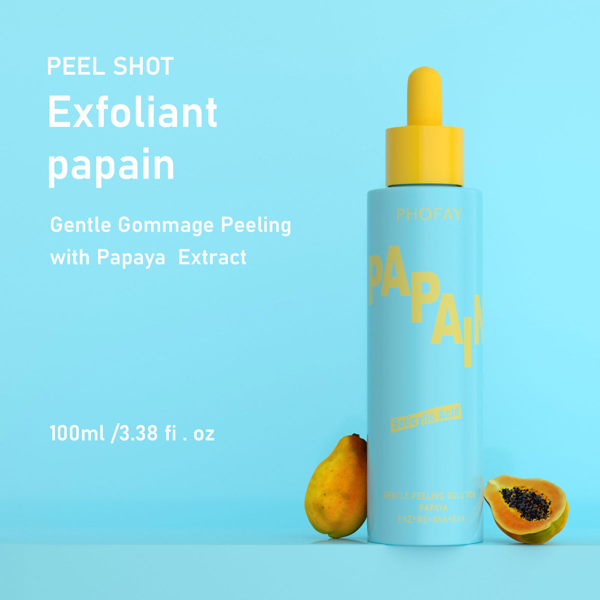 PHOFAY GLYCOLIC ACID AHA EXFOLIATING  BRIGHTENING TONER - image 9