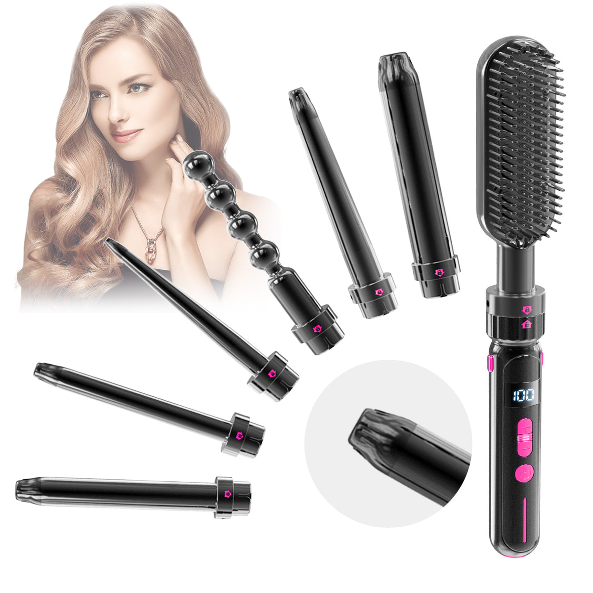 5-in-1 Curling Wand Set - image 4