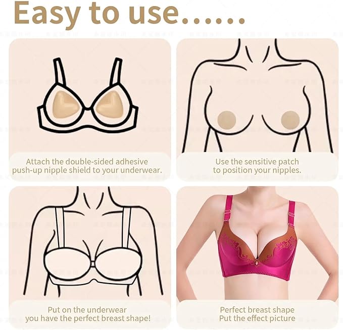 Double-Sided Sticky Bra Pads - Size L - image 5