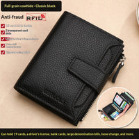 Bifold Zip Coin Purse Wallet - image 7