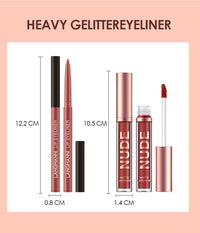 12-Piece Matte Lipstick and Lip Liner Set - image 4