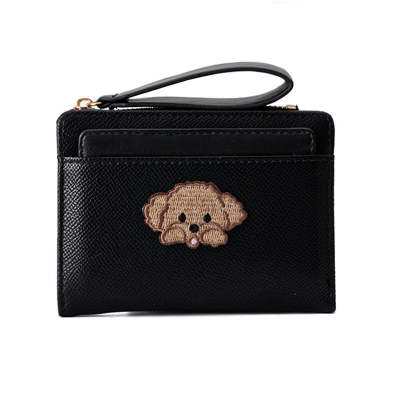 Small Square Faux Leather Wallet - image 5