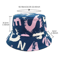 Versatile Couple Double-sided Sun-proof Basin Hat Casual Hat - image 3