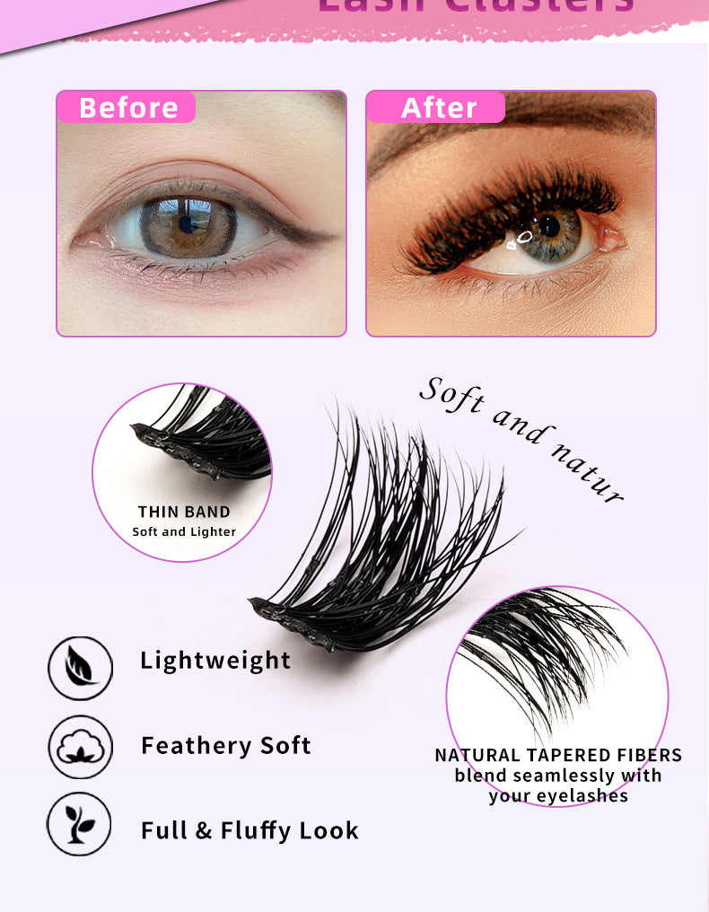 DIY Lash Extension Kit 280 Individual Lash Clusters - image 6