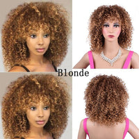 Synthetic Afro Curly Wig - image 5