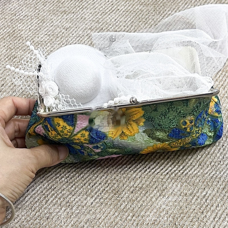 Chrysanthemum Embroidered Wallet - image 3