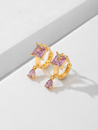 Classic Gold Plated Statement Earrings - image 4