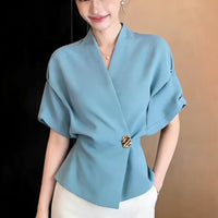 Elegant Collared Blouse - image 1