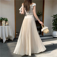 Elegant Chiffon Maxi Skirt - image 2