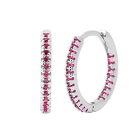 Ear cuffs de aro con circonitas multicolor - image 5