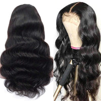 Natural Black Human Hair Lace Front Wig - image 4