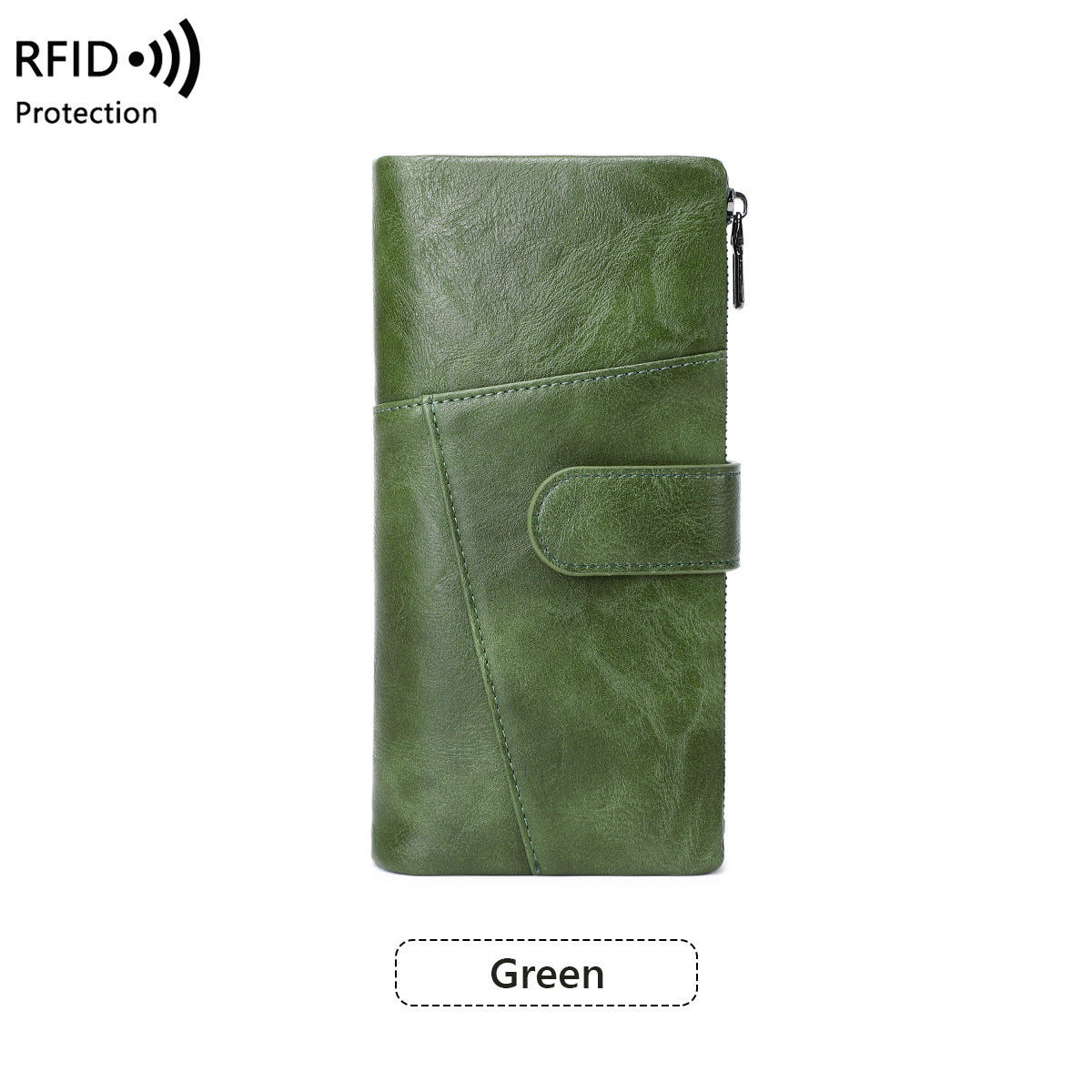RFID Blocking Zip Around Long Wallet - image 6
