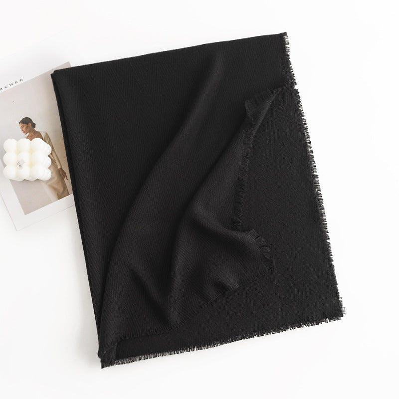 Soft Tassel Scarf - image 10