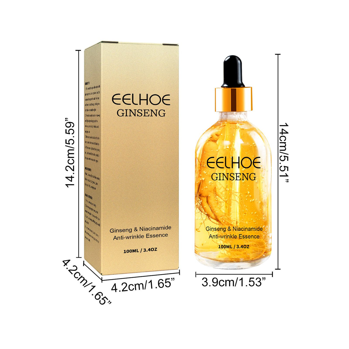EELHOE Ginseng Essence For Fading Fine Lines, Firming Face, And Moisturizing Skin Serum - image 6