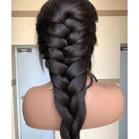 Long Straight Middle Part Synthetic Wig - image 6