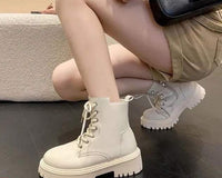 Women's Platform Ankle Boots - image 3