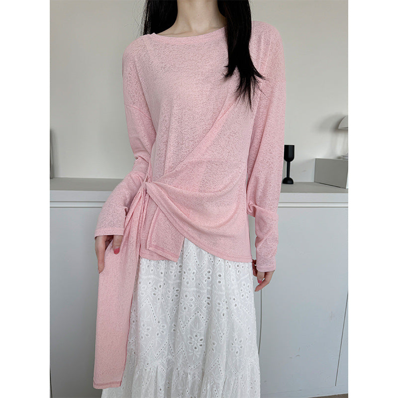 Lightweight Sheer Long Sleeve Sun Shirt - image 5