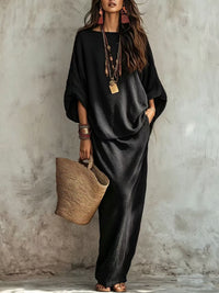 Loose Long Dress Two-Piece Set - image 10