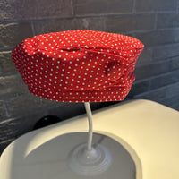 Dot Pattern Bow Tie Strap High-profile Appearance Level Sun Protection Baseball Cap - image 5