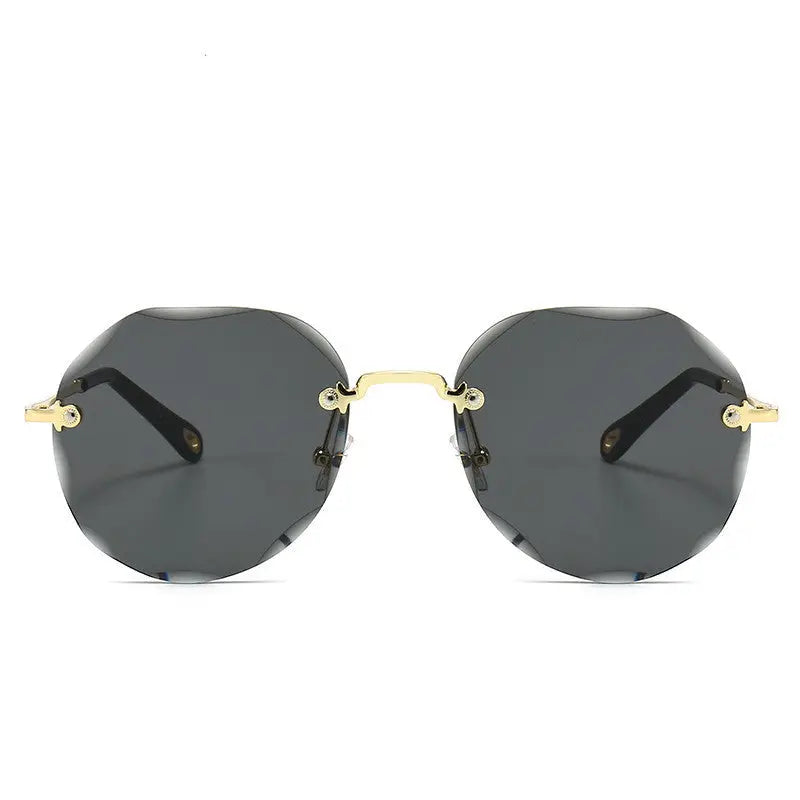 Gafas de sol poligonales sin montura - image 2