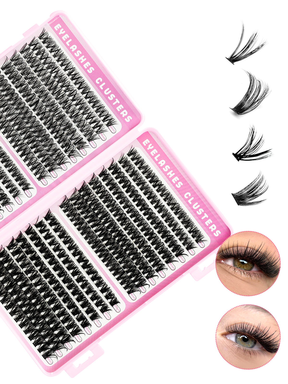 3D False Eyelashes, Multi-layered, Realistic, Soft And Comfortable, Natural Nude Makeup - image 8