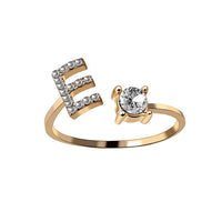 Adjustable Initial Letter Ring - image 7