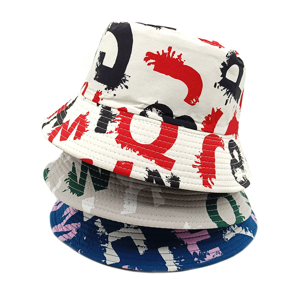 Versatile Couple Double-sided Sun-proof Basin Hat Casual Hat - image 5