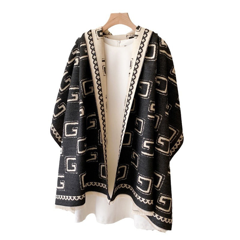 Warm Cashmere-like Thick Shawl Long Wild Scarf - image 5