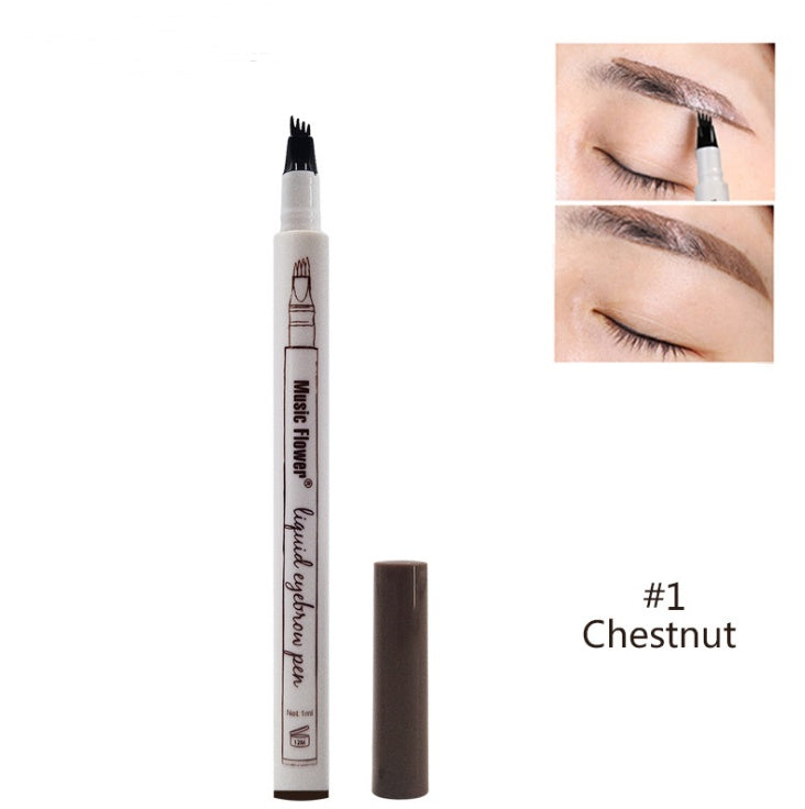 Waterproof Fork Tip Eyebrow Pen