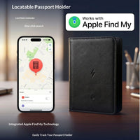Multi-Card Passport Holder with Tracker Pocket - image 3