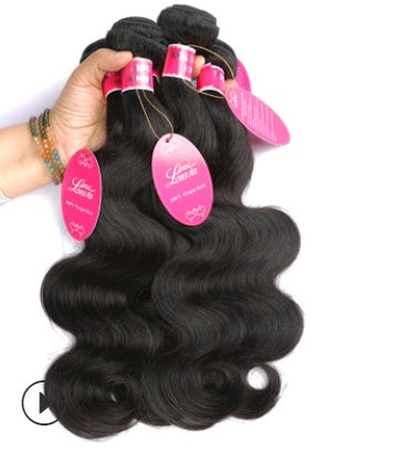 Body Wave Human Hair Wig - Natural Color - image 2