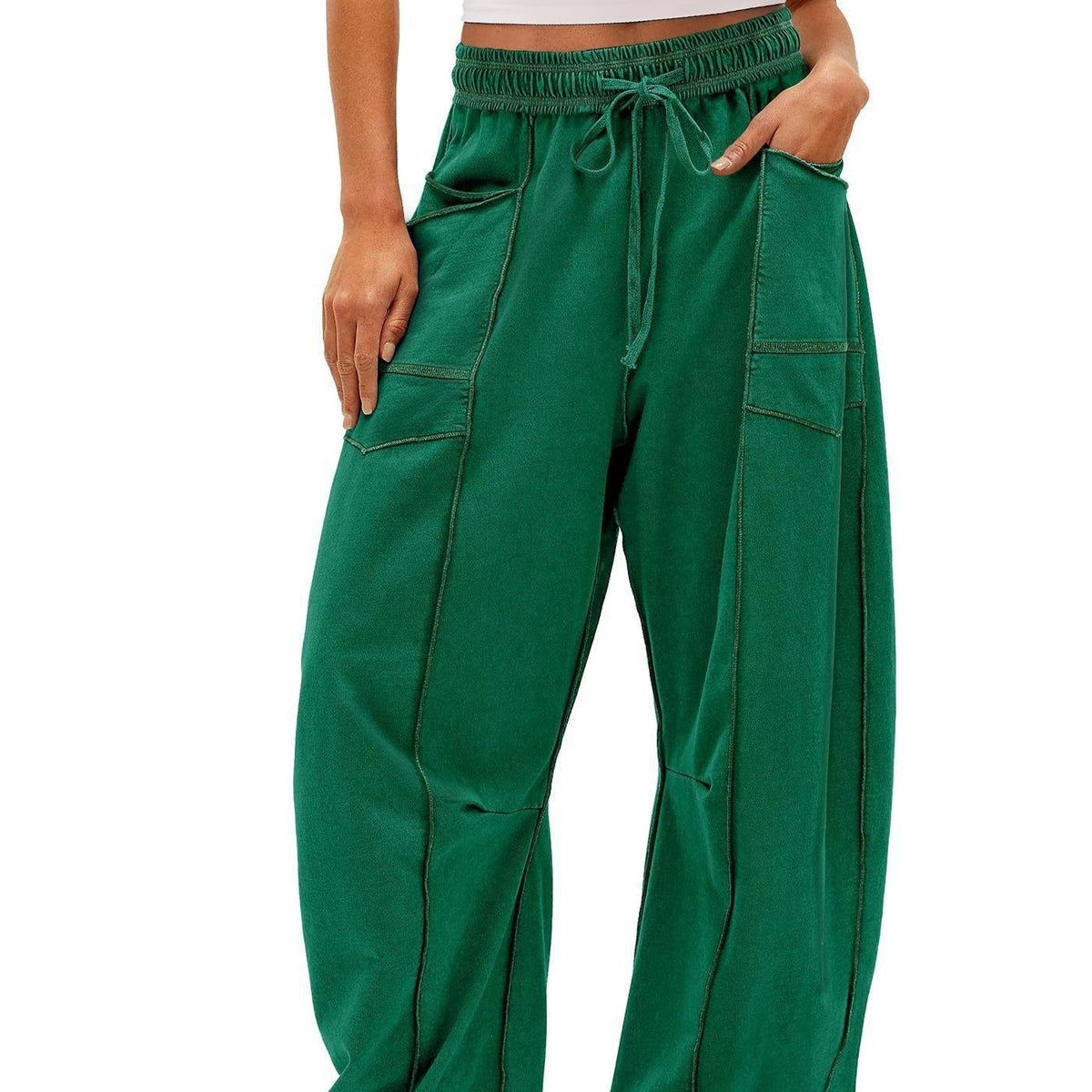 Women's Summer Loose Wide-leg Casual Pants - image 12