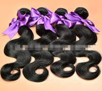 Body Wave Human Hair Bundles - Natural Black - image 3