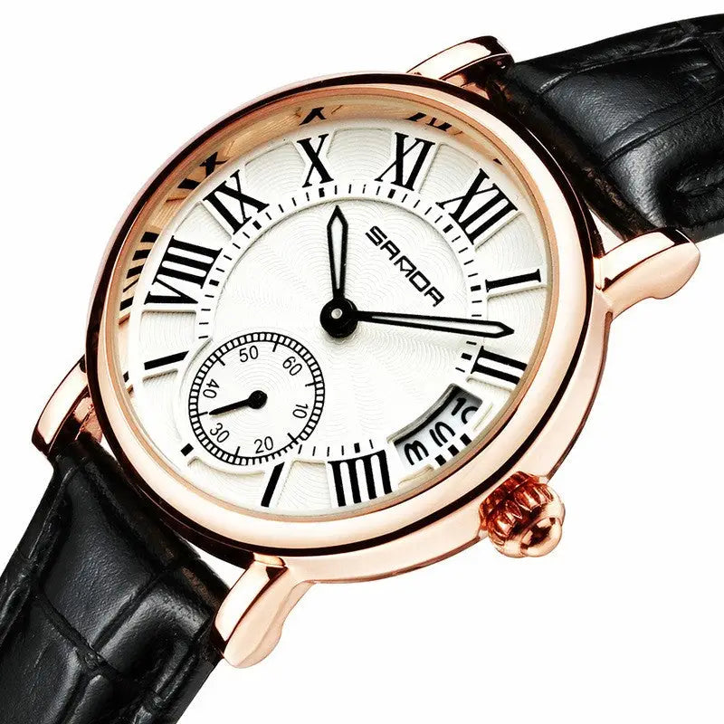 Reloj de cuarzo con correa delicada - image 2