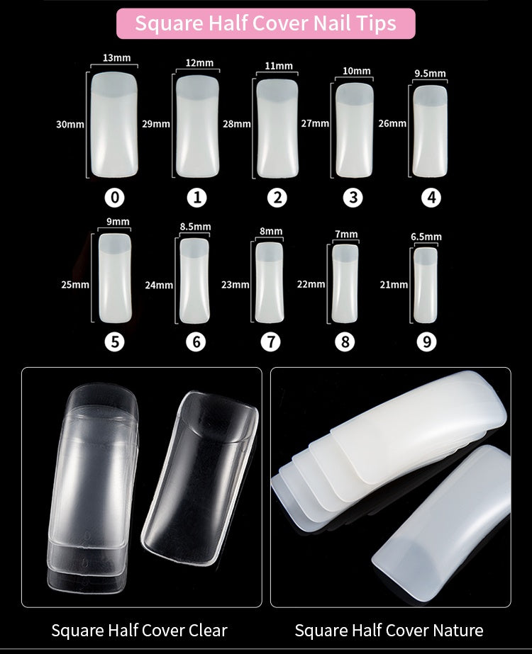 500 French Nail Tips - image 3