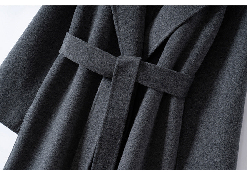 Women's Double-Faced Wool Coat - image 5