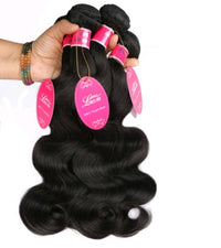 Body Wave Human Hair Wig - Natural Color - image 3