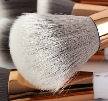 11-Piece Marble Makeup Brush Set - image 2