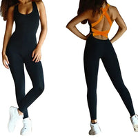Women Sports YOGA Workout Gym Fitness Jumpsuit - image 4