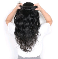 Body Wave Human Hair Bundles - Natural Black - image 4