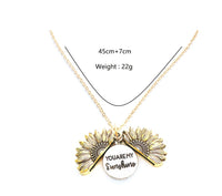 Collar relicario de girasol You Are My Sunshine - image 8