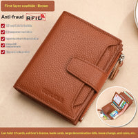 Bifold Zip Coin Purse Wallet - image 9