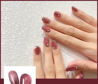 Milk Tea Cat Eye Gel Nail Polish - image 9