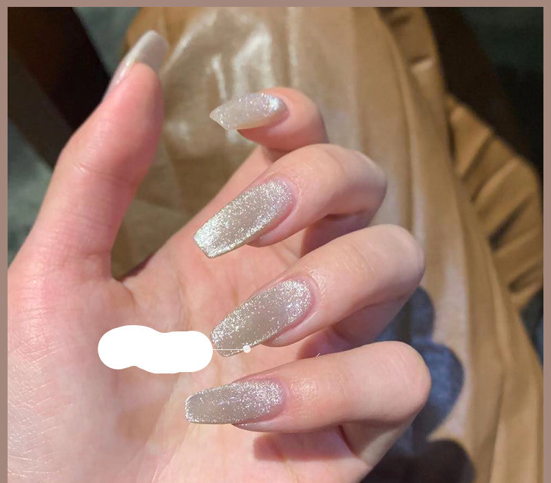 Milk Tea Cat Eye Gel Nail Polish - image 5