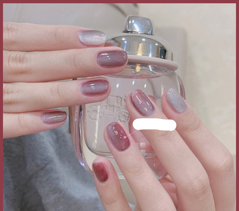 Milk Tea Cat Eye Gel Nail Polish - image 11