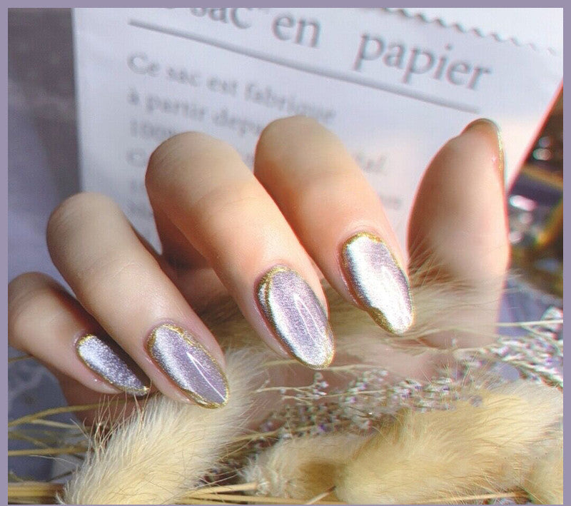 Milk Tea Cat Eye Gel Nail Polish - image 3