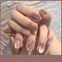 Milk Tea Cat Eye Gel Nail Polish - image 12