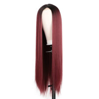 Ombre Long Straight Wig - image 2